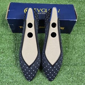 EVGLOW | STRETCH KNIT POINT TOE ELEGANT COMFORT BALLET FLATS -NEW IN BOX!